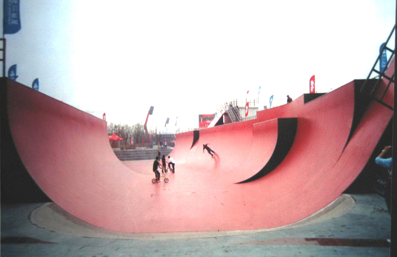 上海SMP極限運動公園大型U形槽