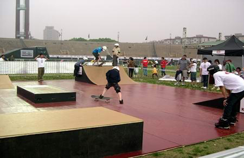 “ESPN亞洲極限大賽中國站”極限運(yùn)動(dòng)場