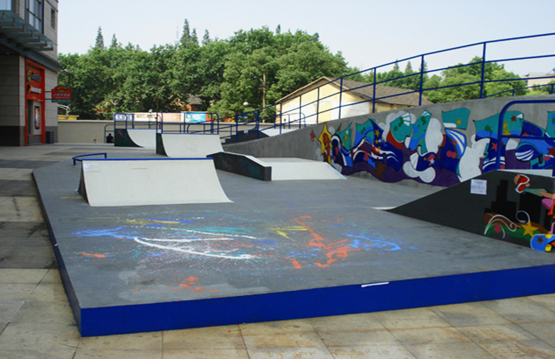 江蘇省南京市虹橋廣場極限運(yùn)動(dòng)場