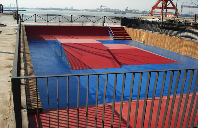 江蘇省江陰市濱江公園極限運(yùn)動(dòng)場(chǎng)