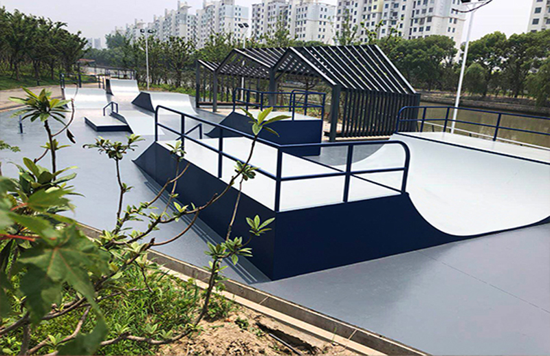 上海市青浦環(huán)城水系景觀工程極限運(yùn)動(dòng)場(chǎng)(二期)