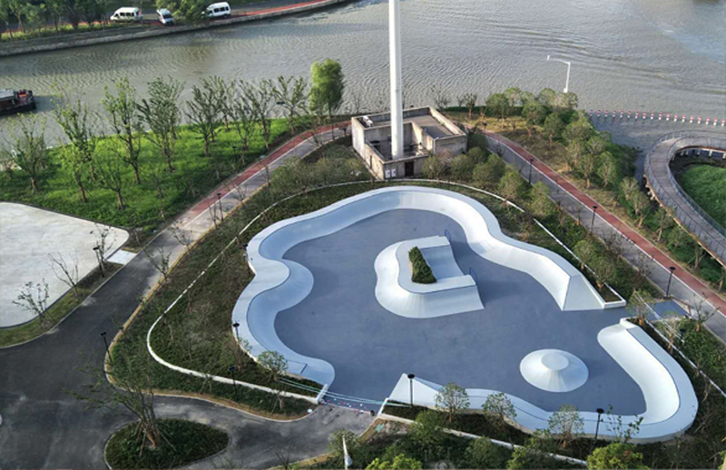 上海市青浦環(huán)城水系景觀工程極限運(yùn)動(dòng)場(chǎng)(三期)