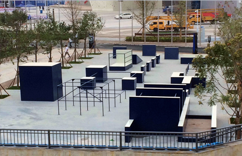 中國登山訓(xùn)練基地跑酷運(yùn)動(dòng)場(chǎng)（河北保定）