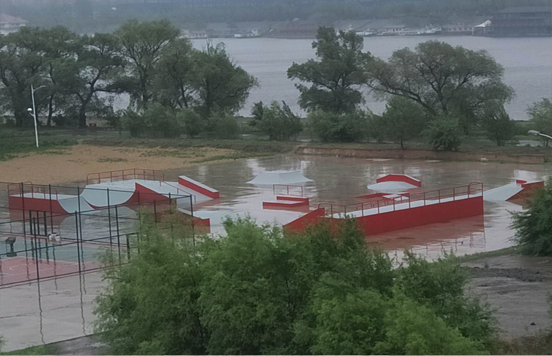 黑龍江省哈爾濱市阿勒錦島生態(tài)公園極限運動場