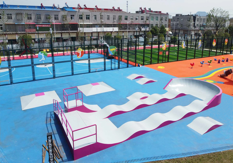 安徽省合肥市樂(lè)橋體育公園極限運(yùn)動(dòng)場(chǎng)