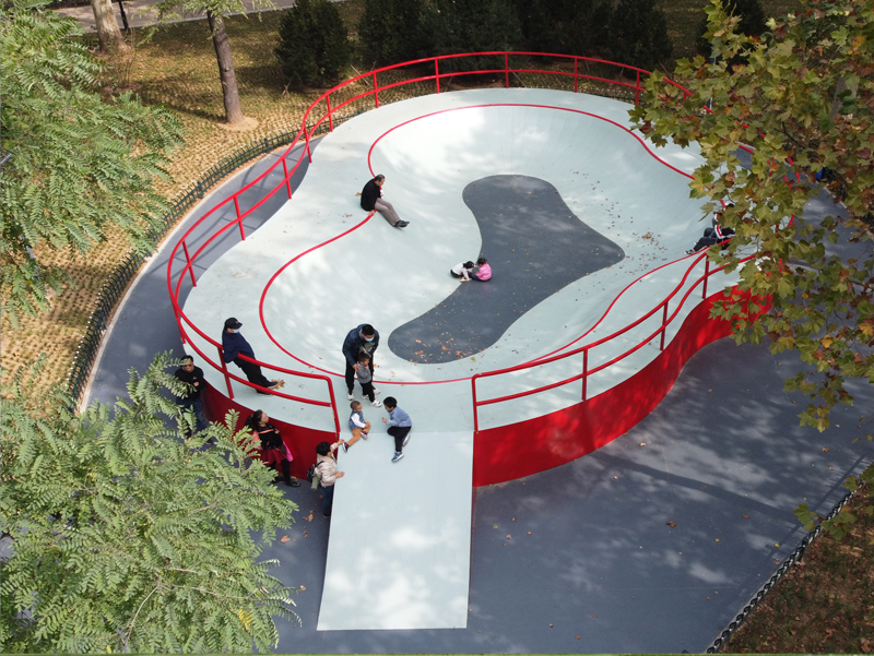 山東省淄博市人民公園極限運(yùn)動(dòng)場(chǎng)(碗池)