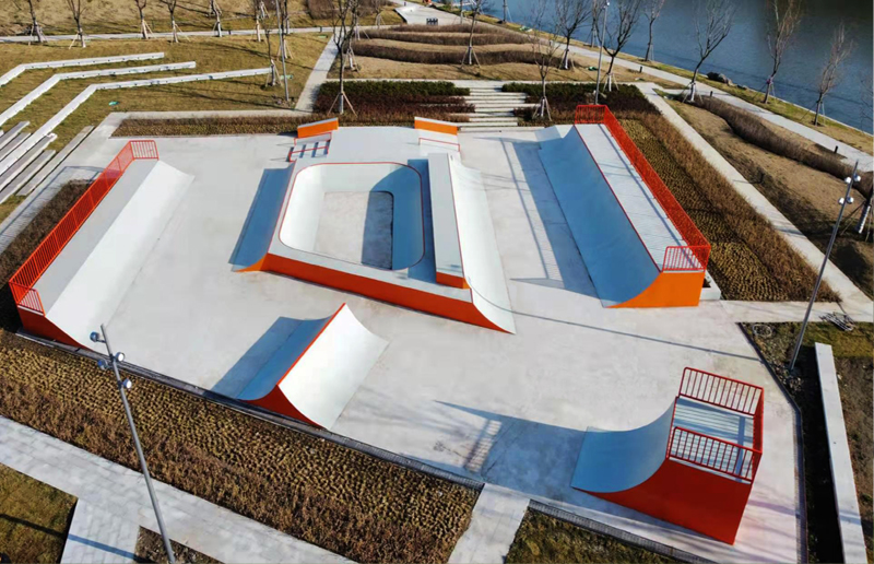 江蘇省海安市新通揚(yáng)河生態(tài)公園極限運(yùn)動(dòng)場