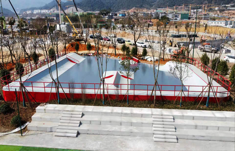 福建省龍巖市數(shù)字產(chǎn)業(yè)園極限運(yùn)動(dòng)場