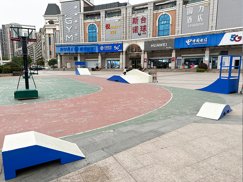 江蘇省輪滑阻攔隊南京訓(xùn)練基地極限運(yùn)動場