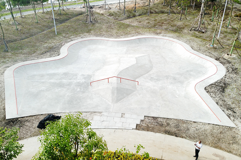 海南省東方市福民公園極限運(yùn)動場