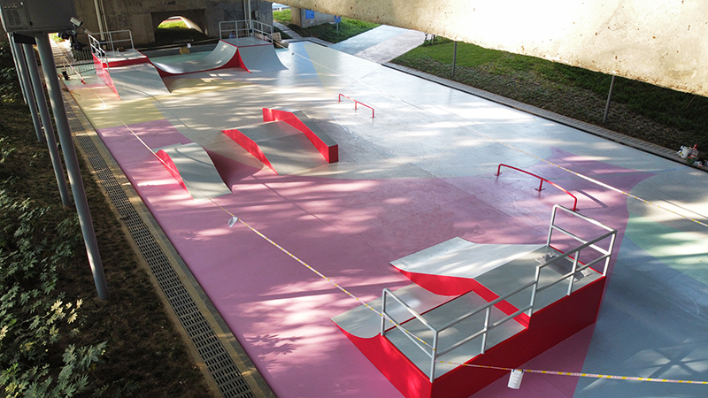 杭州亞運(yùn)濱江公園極限運(yùn)動場