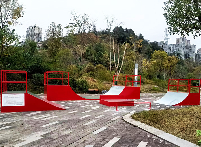 四川省南充市雙女石公園極限運(yùn)動場