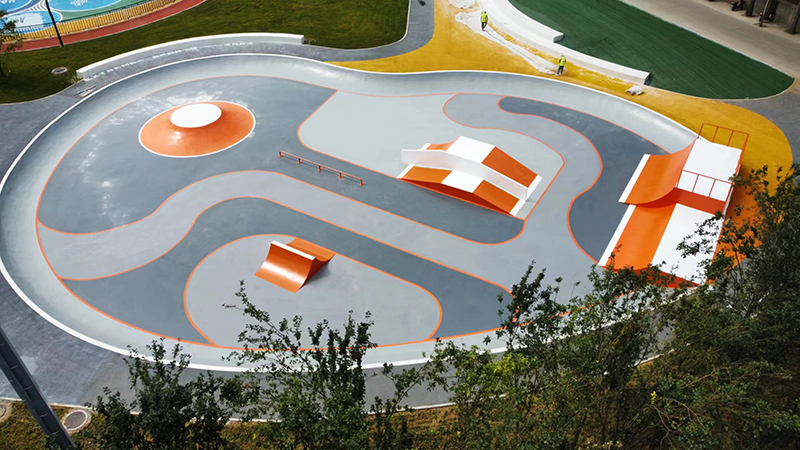 燕京理工學(xué)院極限運動場