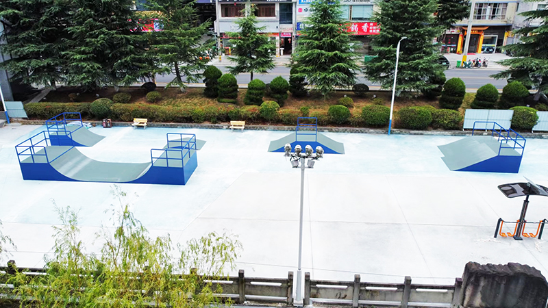 湖北省利川市濱江智慧體育公園極限運動場