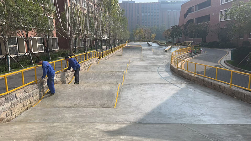 河北省邢臺市童泰學(xué)校極限運動場（街式區(qū)）