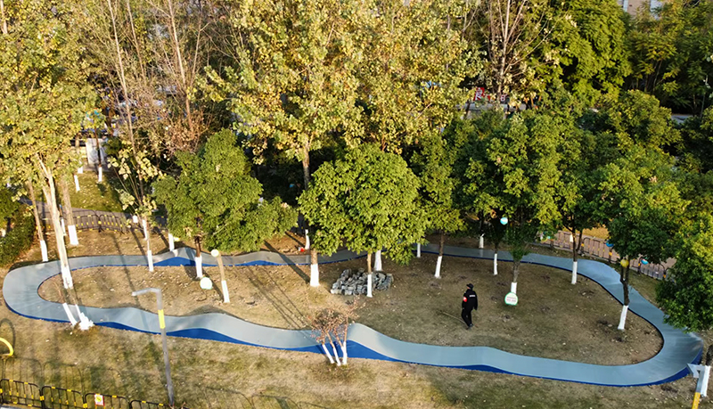 四川省成都市錦江公園極限運動泵道