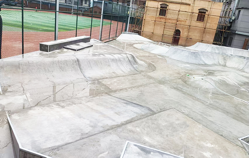 江西省九江市大中路文化街區(qū)極限運(yùn)動場