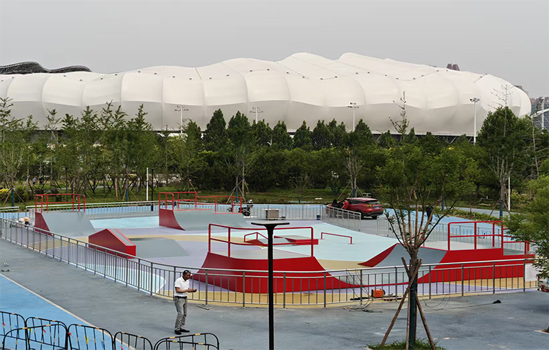 河北省衡水市奧體中心公園極限運(yùn)動場