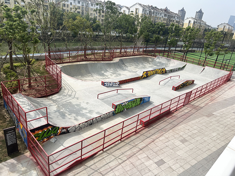 浙江省嘉興市萬朵城體育公園極限運動場